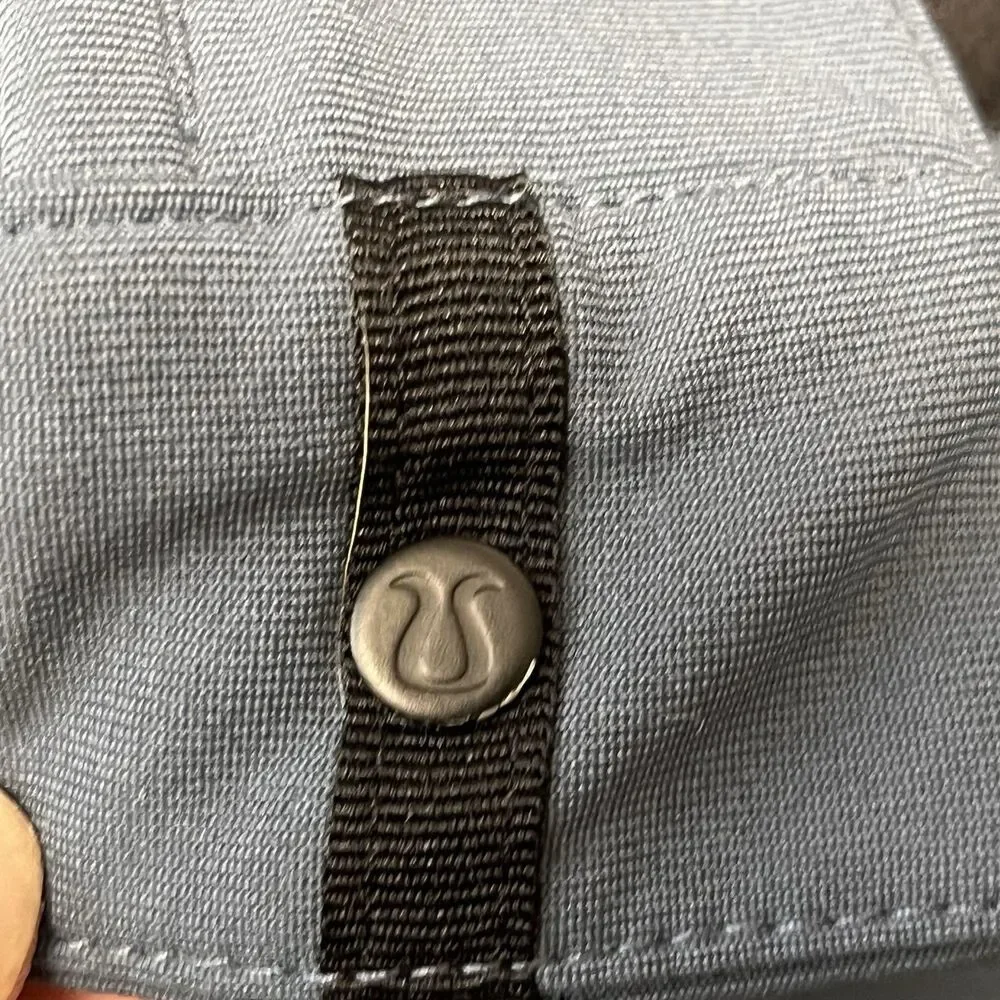 Lululemon Commission Pants Mens 34x32 Iron Blue Classic Warpstreme Performance